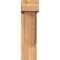 Ekena Millwork Traditional Block Smooth Bracket w/ Offset Brace, Western Red Cedar, 5 1/2"W x 16"D x 20"H BKT0604X16X20TRA05SWR - alternate 3